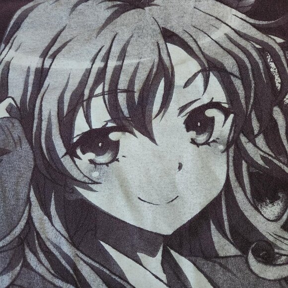 Vintage Anime Haganai Cospa T-Shirt Navy Blue Y2K Japanese Manga Promo Tee - Picture 4 of 6